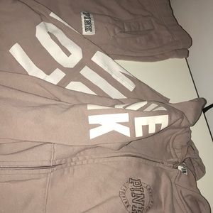 PINK Victoria's Secret Other - Large PINK Sweat Suit Set PINK Victoria's Secret Other - Large PINK Sweat Suit Set